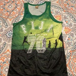 Fiji island tank top medium